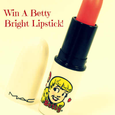 MAC Archie’s Girls Betty Bright Lipstick International Giveaway! [CLOSED]