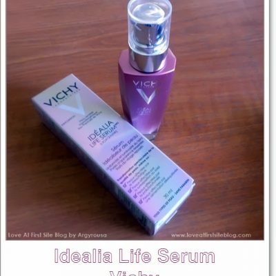 Vichy Idealia Life Serum. First impressions, a Giveaway and a Project. [Greek only]
