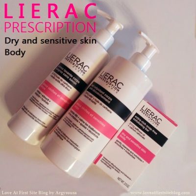 LIERAC PRESCRIPTION for dry and sensitive skin. Review and Giveaway.