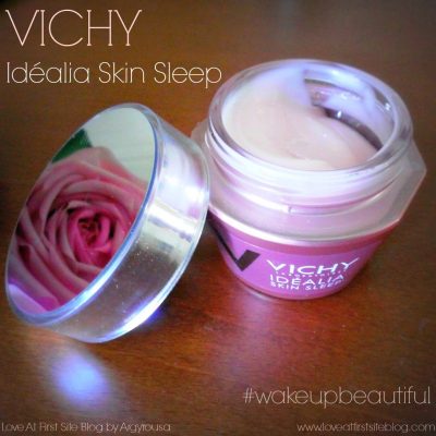 First Impression: Vichy Idéalia Skin Sleep #wakeupbeautiful