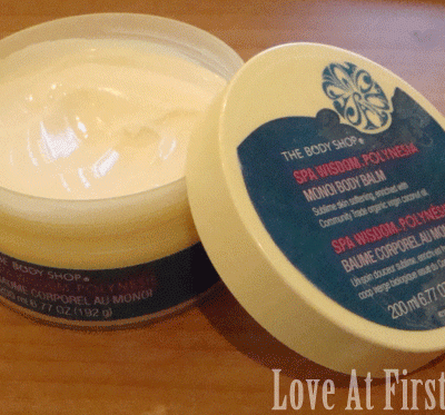 A new love for this winter by The Body Shop!