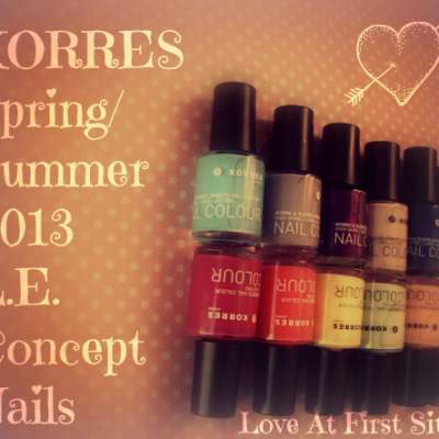 Summer brought upon us by KORRES… SS13 Limited Edition Concept Nails…