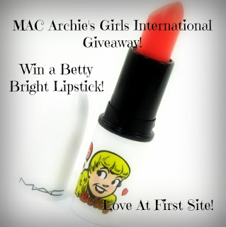Winner of MAC Archie’s Girls Betty Bright Lipstick International Giveaway!