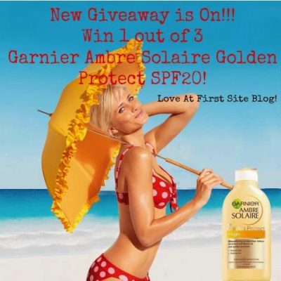 Summery Garnier Ambre Solaire Golden Protect Giveaway [Greek Only][CLOSED]