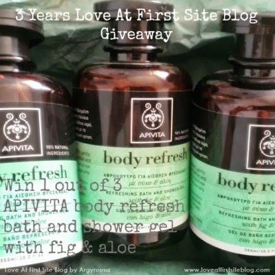 [closed] APIVITA Body Refresh mini Review and International Giveaway