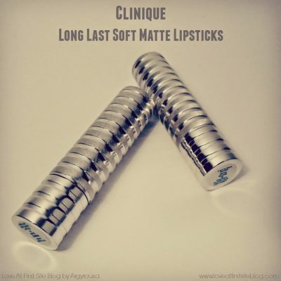 Clinique Long Last Soft Matte Lipsticks
